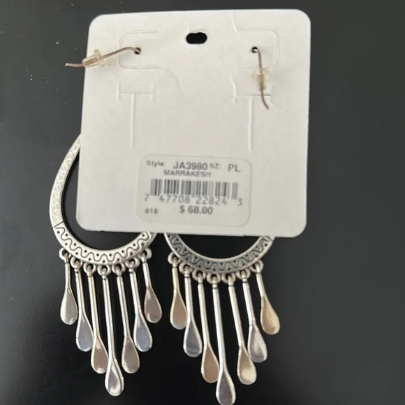 Brighton NWT MARRAKESH French Wire Oasis Earrings, NWT + bag - Picture 4 of 6